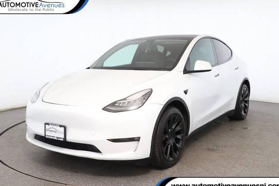 TESLA MODEL Y 2021 5YJYGAEE9MF179980 image